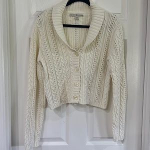 Like new creamy cardigan